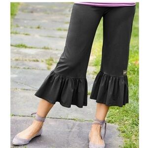Matilda Jane Stylish Black Ruffle pants women’s